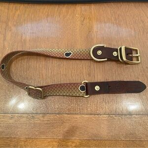 Whiskey Leatherworks Redfish Dog Collar